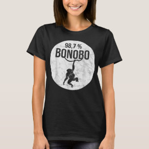 Funny Monkey met Chimpanzee Bonobo DNA T-shirt