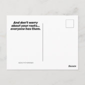 Funny Monkey met een Bad Hair Cut-Shelter op zijn  Briefkaart (Achterkant)