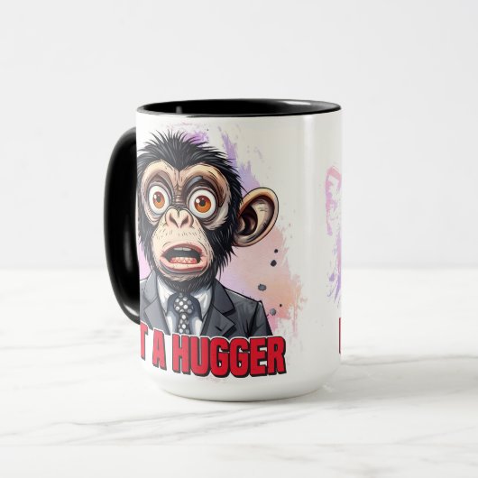 Funny Monkey Mok (Voorkant links)