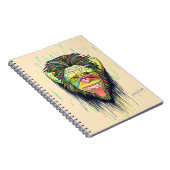 Funny Monkey Notitieboek (Rechterzijde)