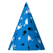 Funny Monkey Party Pet - Speelse Primate Verjaarda Feesthoedjes (Achterkant)