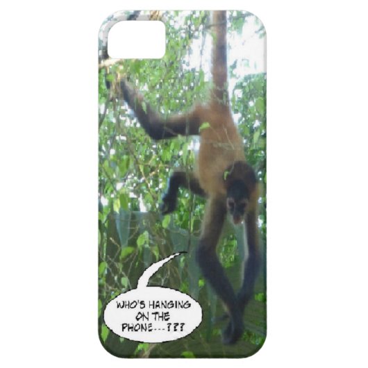 Funny Monkey Phone Case (Achterkant)