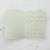 Funny Monkey Photo Valentine Card Feestdagen Kaart (Binnen)