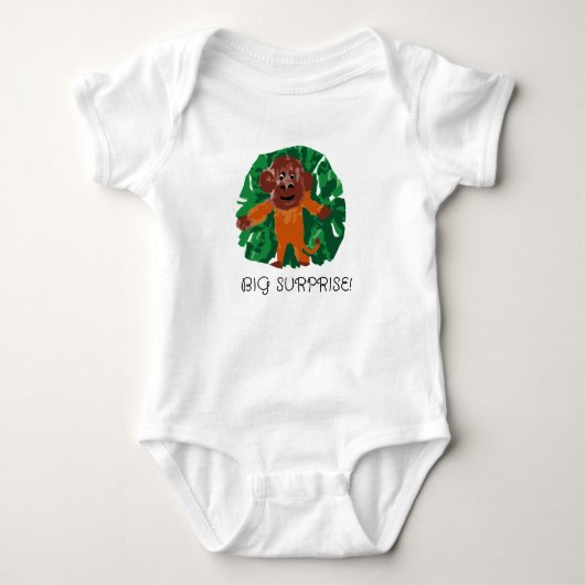 Funny Monkey Romper (Voorkant)