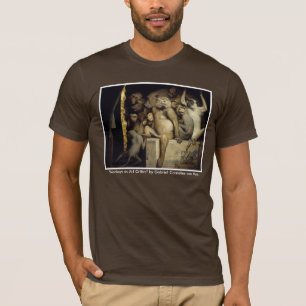 Funny Monkey Shirt: apen als kunstcritici T-shirt