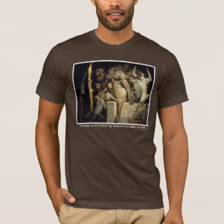 Funny Monkey Shirt: Monkeys als kunstcritici T-shirt
