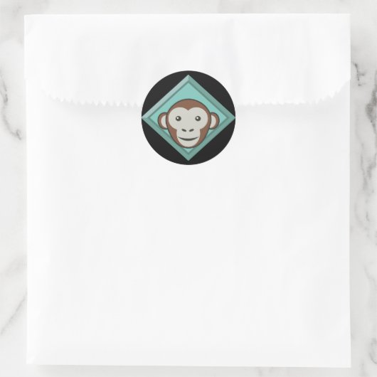 Funny Monkey Stickers (Tas)