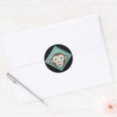 Funny Monkey Stickers (Envelop)
