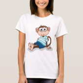 Funny Monkey T-shirt (Voorkant)