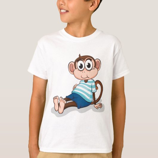 Funny Monkey T-shirt (Voorkant)