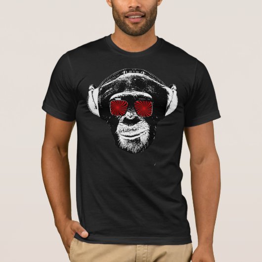 Funny monkey t-shirt (Voorkant)