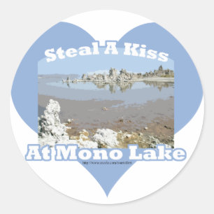 Funny Mono Lake Gezegde Ronde Sticker