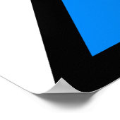 Funny Monogram Letter Z Poster (Hoek)