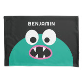 Funny Monster - Aangepaste naam Schattige Kussensloop (Voorkant)