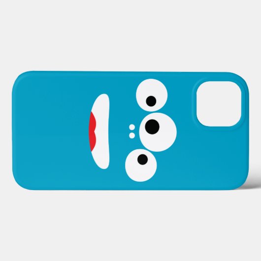 Funny Monster Face Case-Mate iPhone Case (Achterkant (horizontaal))