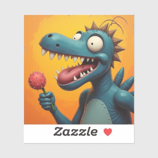 Funny Monster  - Original Osaka Art Sticker (Vel)