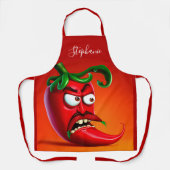 Funny Monster Red Hot Chili Pepper Schort (Voorkant)