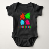 Funny monsters romper (Voorkant)