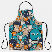 Funny Monsters Schort (Voorkant)