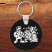 Funny Monsters Sleutelhanger (Voorkant)