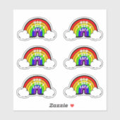 Funny Moody Rainbow Sticker (Vel)