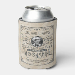 Funny Moonshine Hillbilly Medicine Custom Blikjeskoeler