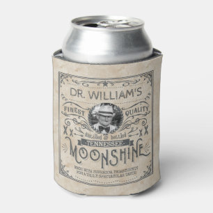 Funny Moonshine Hillbilly Medicine Custom Blikjeskoeler