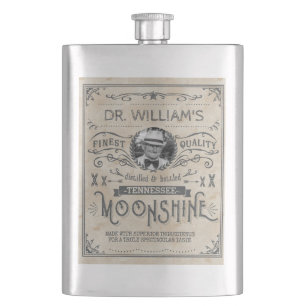 Funny  Moonshine Hillbilly Medicine Custom Flacon