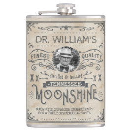 Funny  Moonshine Hillbilly Medicine Custom Heupfles