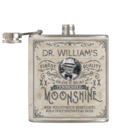 Funny  Moonshine Hillbilly Medicine Custom Heupfles