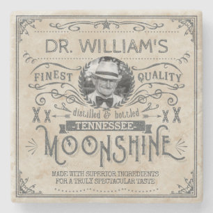 Funny Moonshine Hillbilly Medicine Custom Stenen Onderzetter