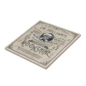 Funny  Moonshine Hillbilly Medicine Custom Tegeltje (Zijkant)