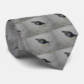 Funny Moorhen neemt een Stropdas (Opgerold)