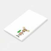 Funny Moose Cartoon Post-it® Notes (Schuin)