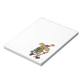 Funny Moose Hiker Notitieblok (Linkerzijde)