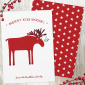 Funny Moose Holiday Kaart