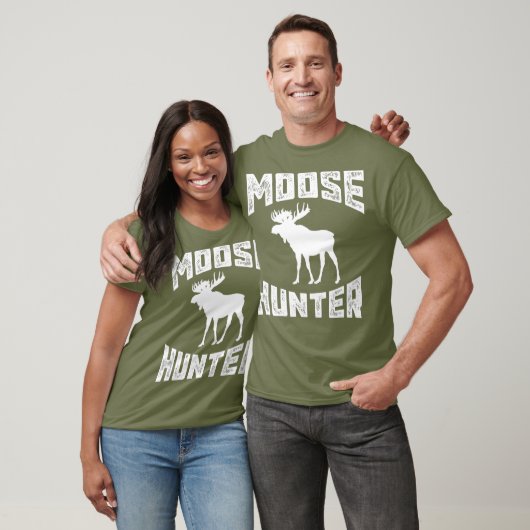 Funny Moose    HunterCool Hunting Bull Gift Idea T-shirt (Unisex)
