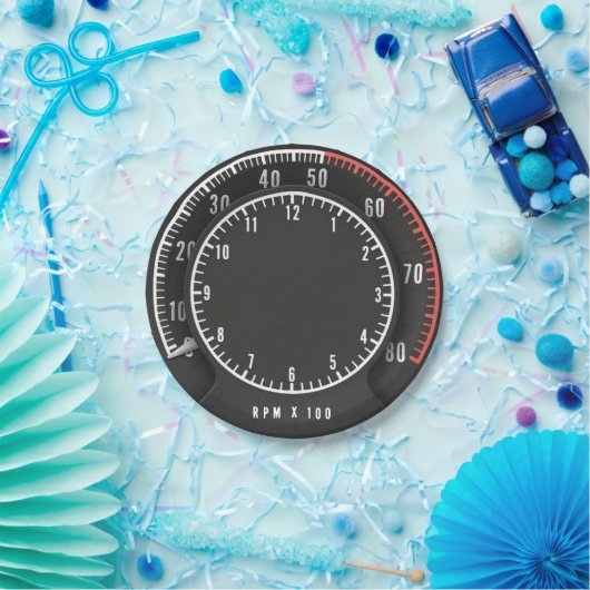 Funny Mopar - Charger Tic Toc Tach  Papieren Bordje (Feest)