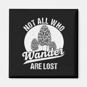 Funny Morel Mushroom Gift Foraging Mushroom Huntin Magneet