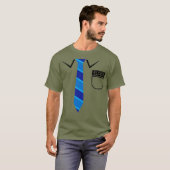 Funny Mormon LDS Missionary Costume T-shirt (Voorkant volledig)
