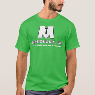 Funny Mormon Missionary Inc  T-shirt