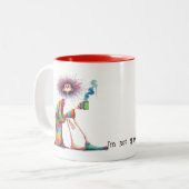 Funny Morning Coffee Mok (Voorkant links)
