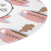 Funny Morning Coffee Snijplank (Hoek)