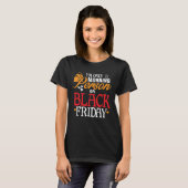 Funny Morning Person Black Vrijdag T-shirt (Voorkant volledig)