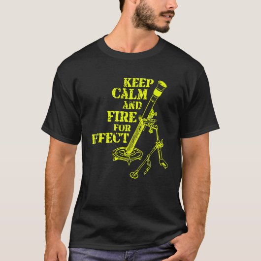 Funny Mortarman Infantry Shirt 0311 0341 11B 11C (Voorkant)