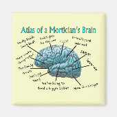 Funny Mortician Gifts Magneet (Voorkant)