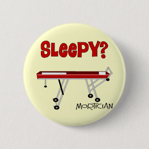 Funny Mortician Gifts Ronde Button 5,7 Cm