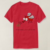 Funny Mosquito T-shirt (Design voorkant)
