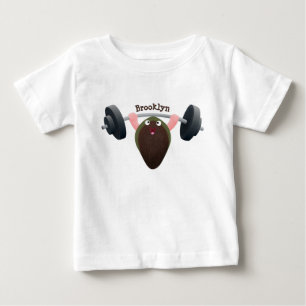 Funny mossel die cartoon illustreren