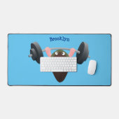 Funny mossel die cartoon illustreren bureaumat (Keyboard & Muis)